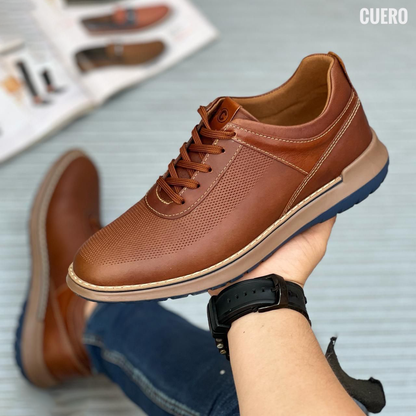 Zapato casual de vestir en cuero premium para hombre