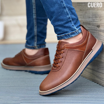 Zapato casual de vestir en cuero premium para hombre